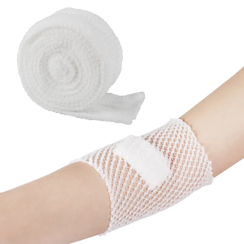 1Roll Net Tubular Bandage Breathable Stretch Bandage for Wounds