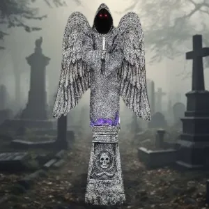 96" Cemetery Angel Animated Prop