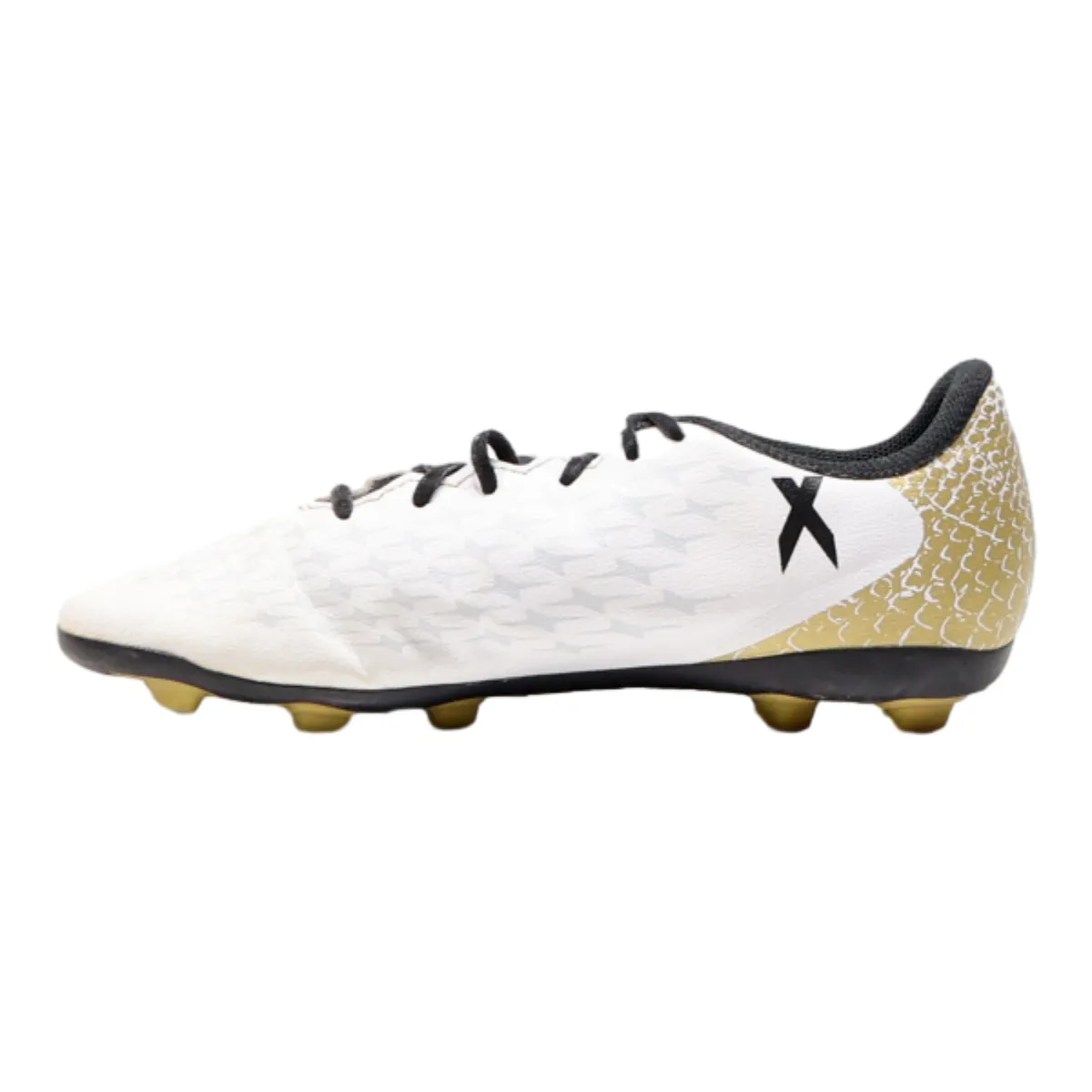 ADIDAS Football Boots White Leather Mens UK 5