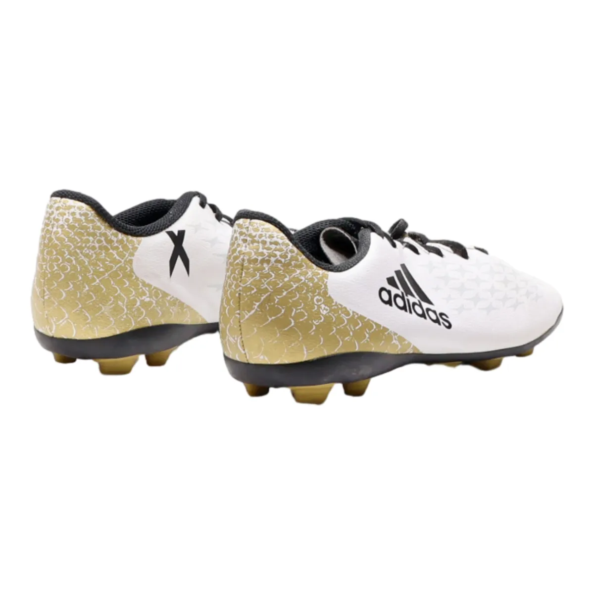 ADIDAS Football Boots White Leather Mens UK 5