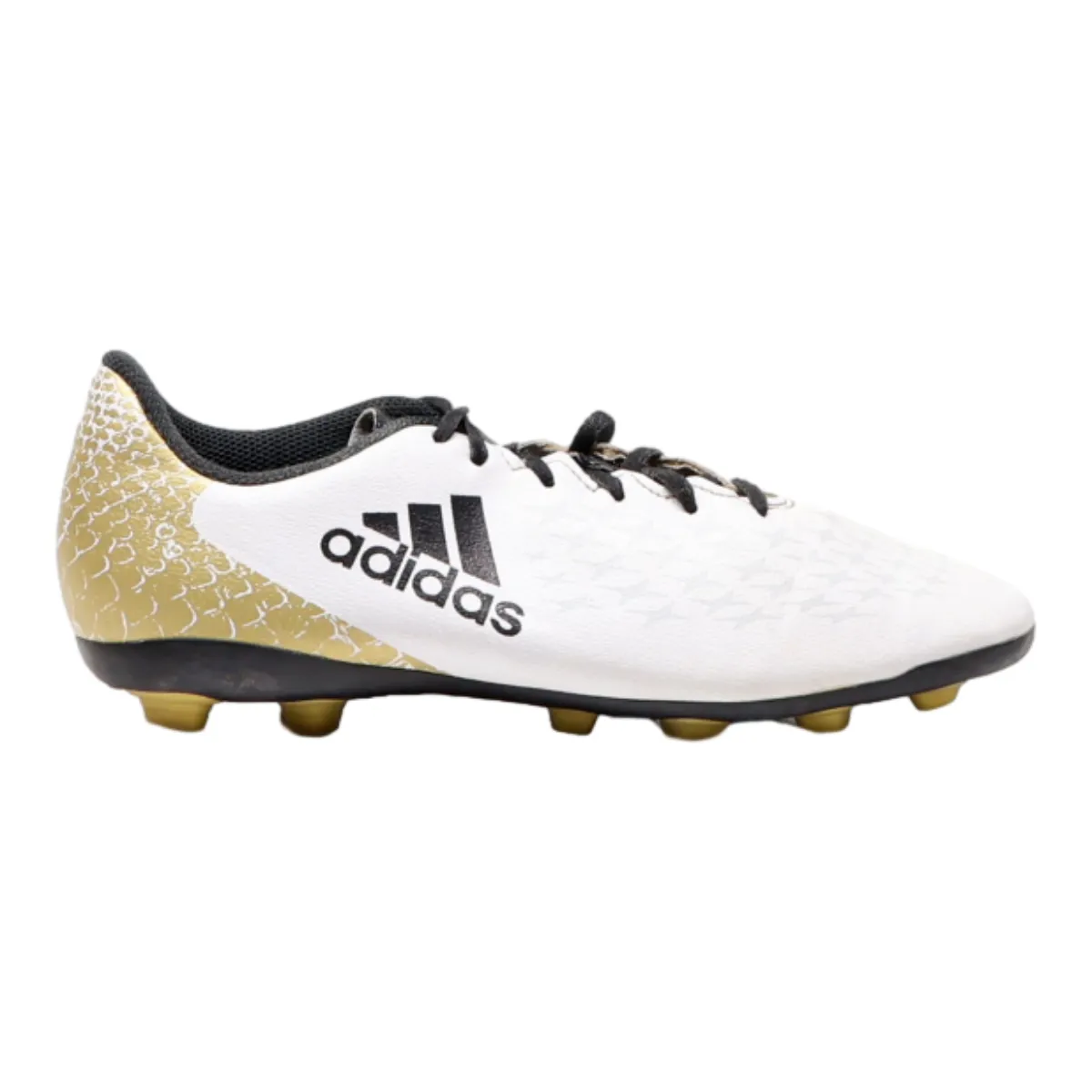 ADIDAS Football Boots White Leather Mens UK 5