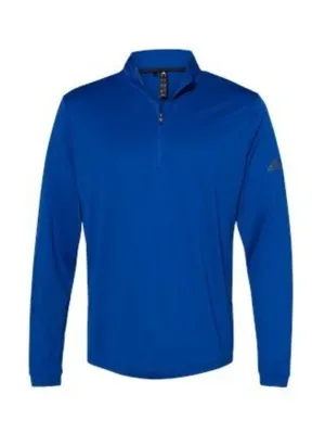 Adidas Men&#x27;s Adidas  Lightweight Quarter-Zip Royal A401