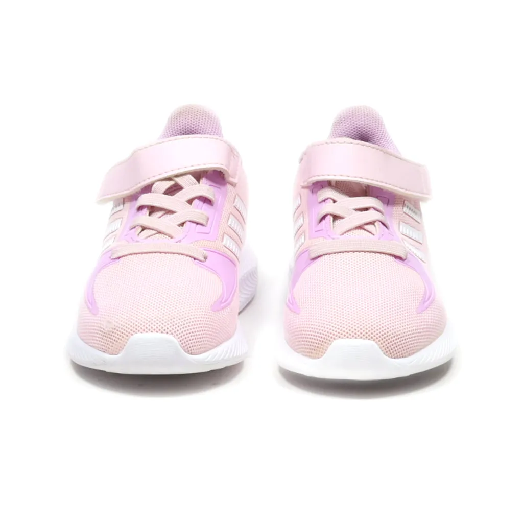 Adidas Runfalcon 2.0 Crawlers Leather Pink Colour For Kids