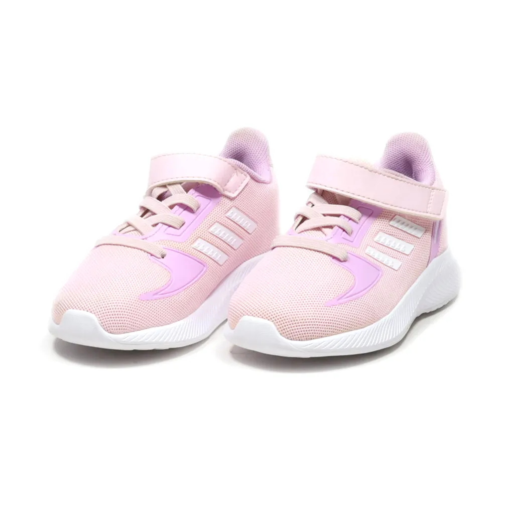 Adidas Runfalcon 2.0 Crawlers Leather Pink Colour For Kids