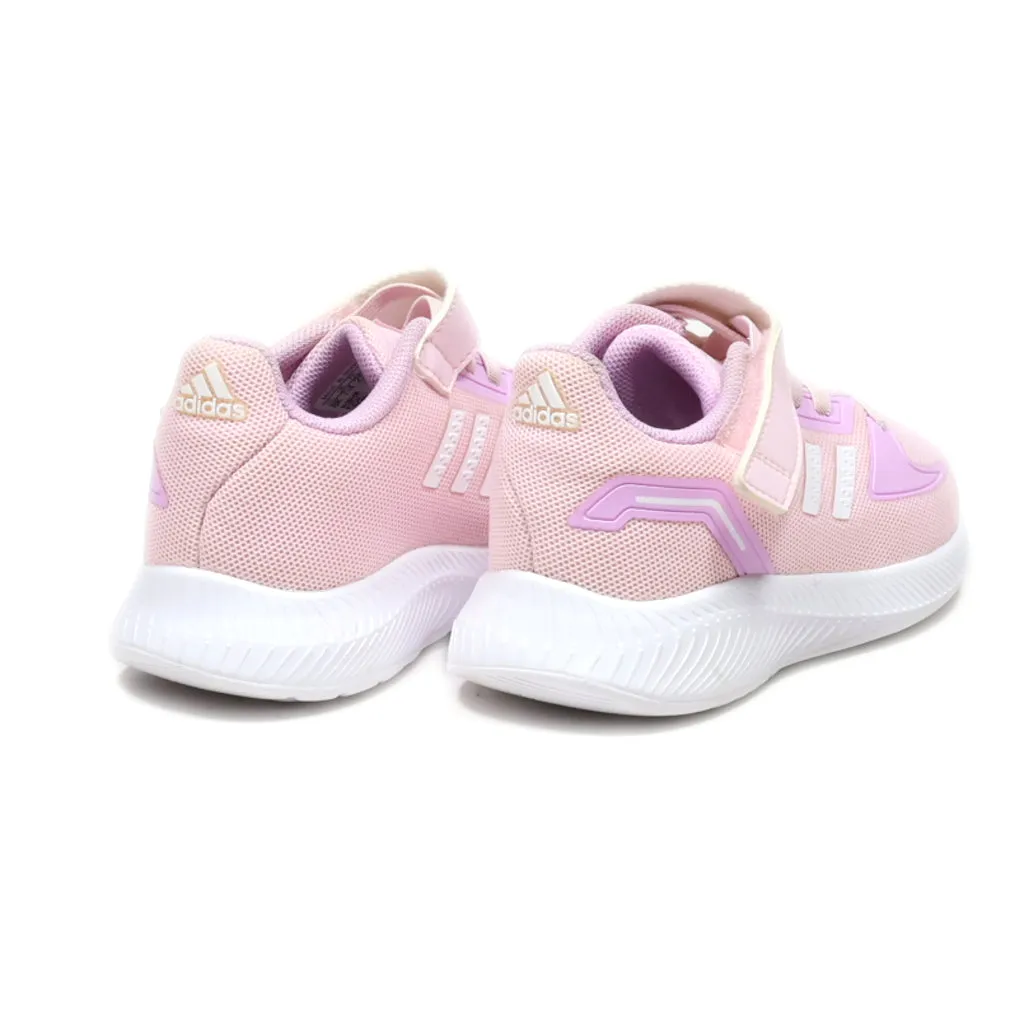 Adidas Runfalcon 2.0 Crawlers Leather Pink Colour For Kids