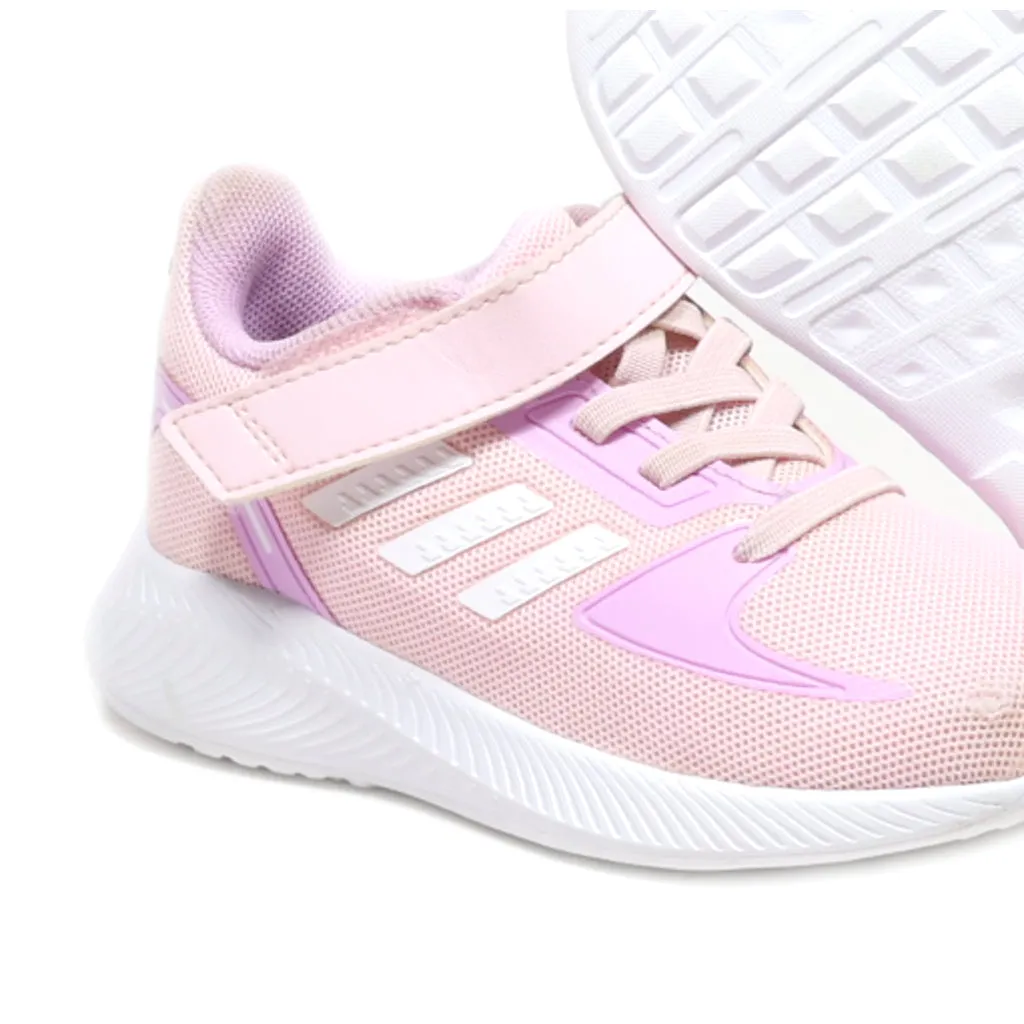 Adidas Runfalcon 2.0 Crawlers Leather Pink Colour For Kids