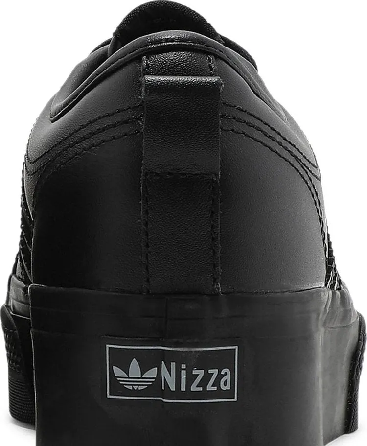 Adidas Wmns Nizza Platform 'Triple Black' sneakers, black