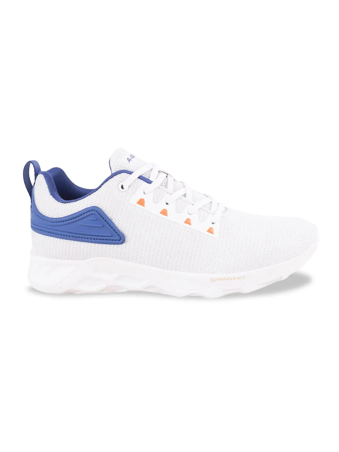 AGR-006 White Men's Sports Shoes