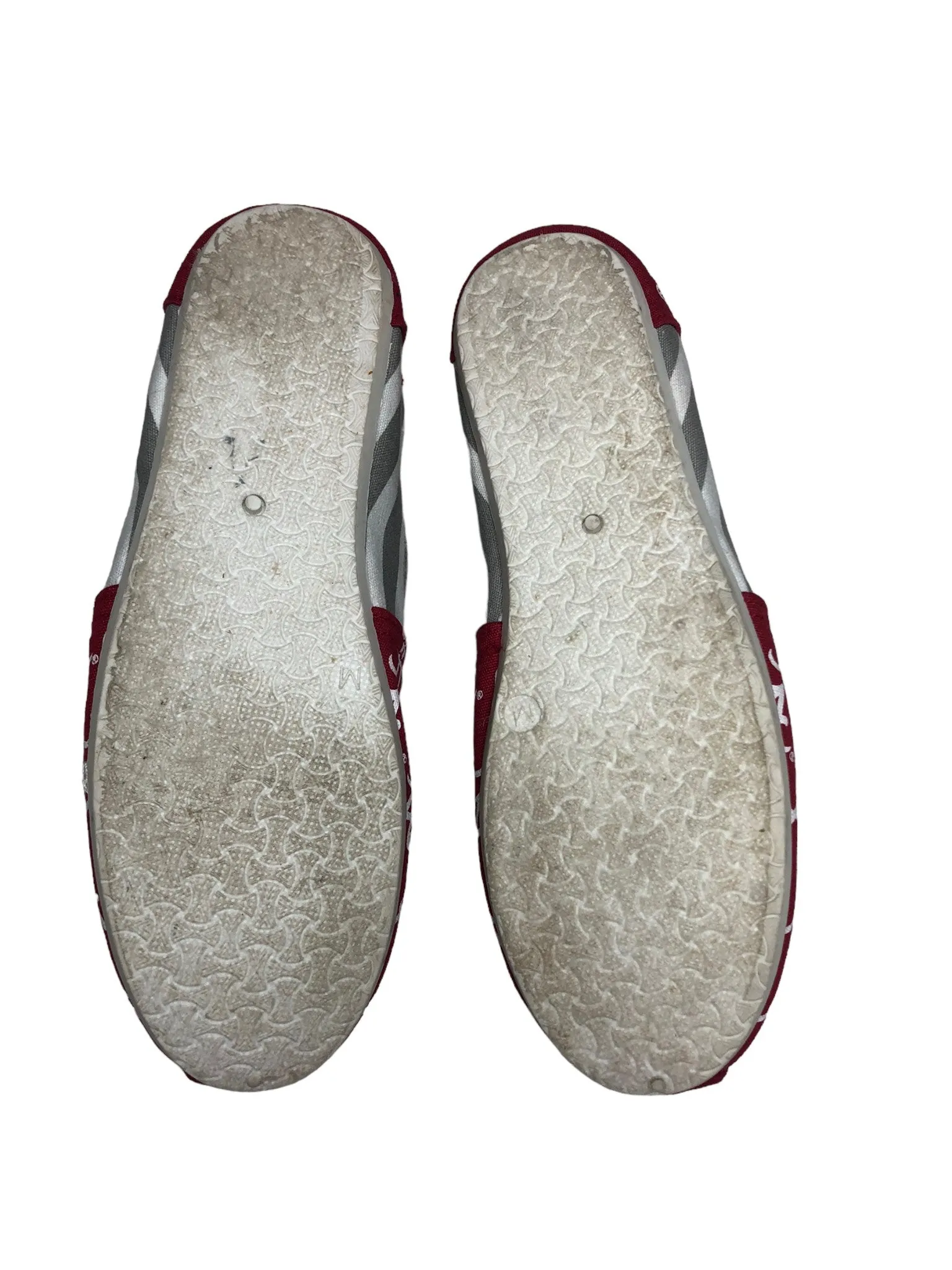 Alabama Rolling Tide Burgundy Sneaker Flat Shoes Women's (Size: M)