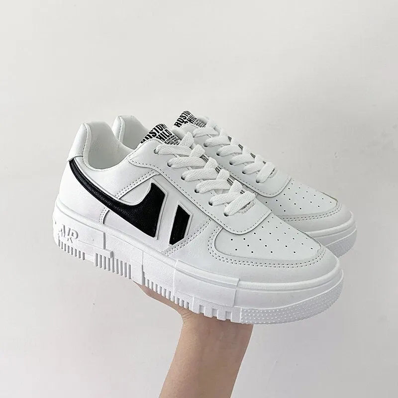 Amozae-  spring new women sneakers shoes fashion Casual shoes Platform sneakers Women shoes Student shoes plus size XL 42 shoes