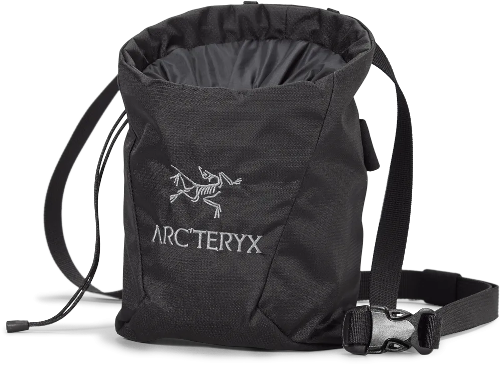 Arc&#x27;teryx Ion Lightweight Chalk Bag Black | Buy Arc&#x27;teryx Ion Lightweight Chalk Bag Black here | Outnorth