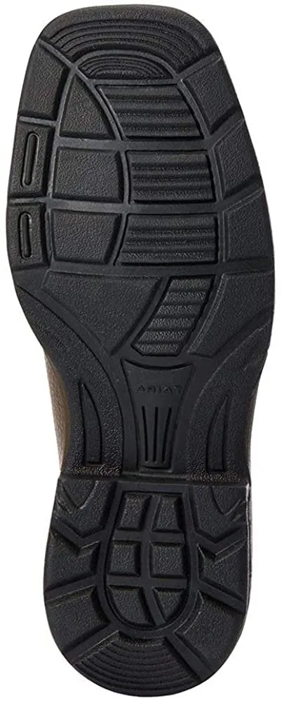 Ariat Boys' Venttek Western Work Boot Soft Toe, Brown