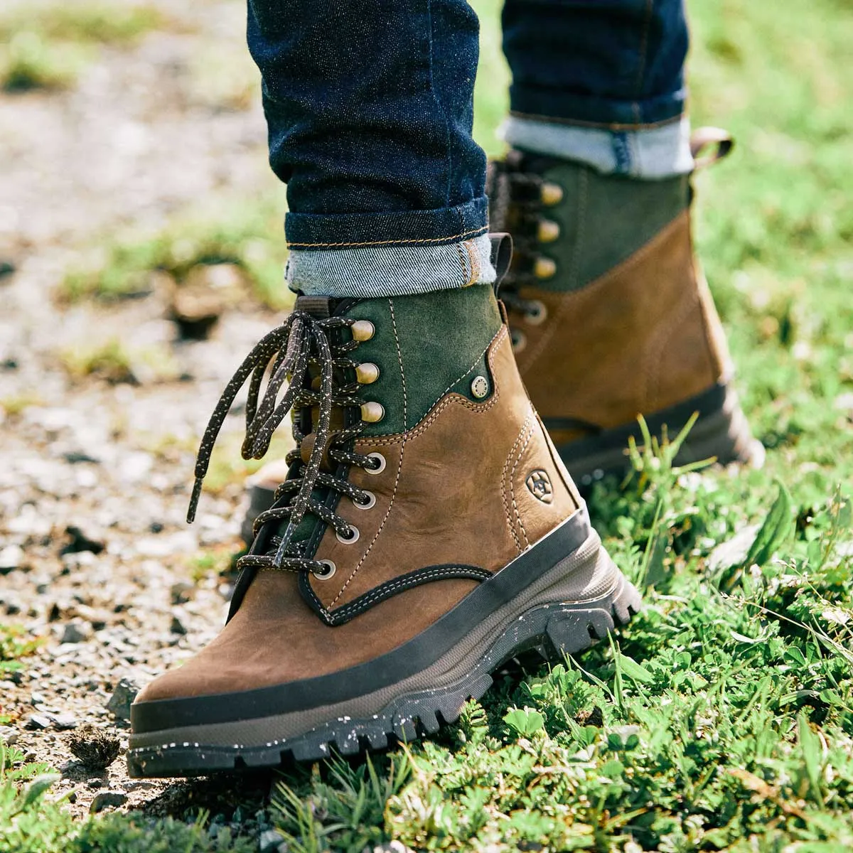 ARIAT Moresby Waterproof Boots - Womens - Oily Distressed Brown