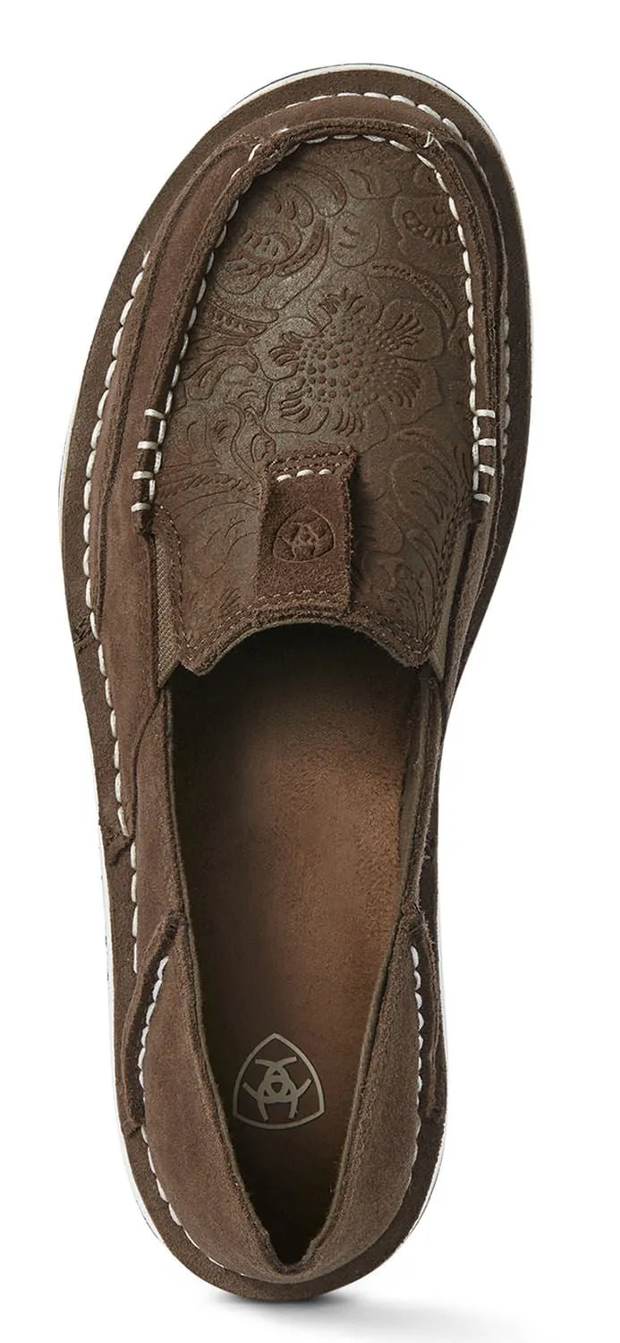 Ariat Women's Cruiser, Brown Suede Floral