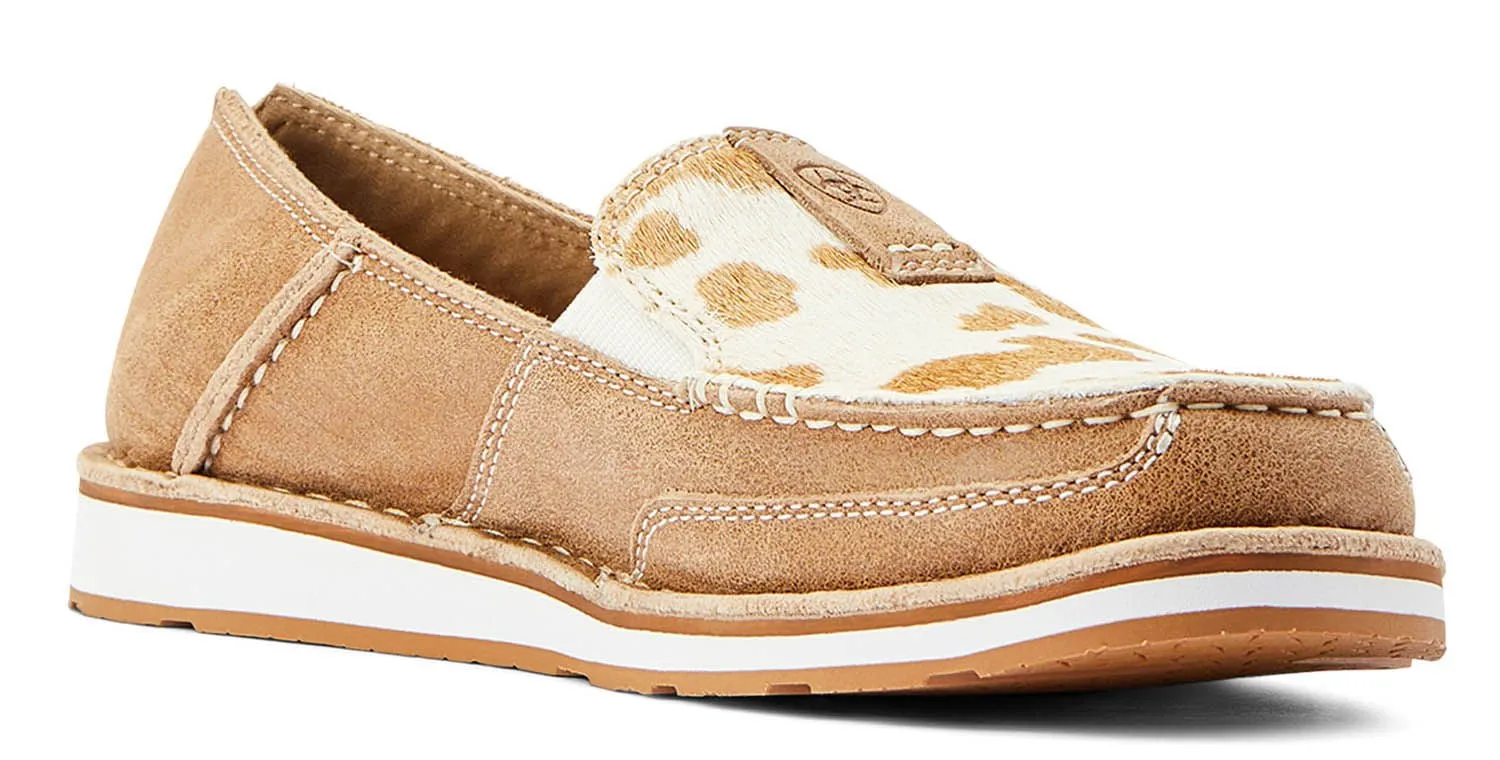 Ariat Women's Cruisers, Adobe/ Tan and White Hair On