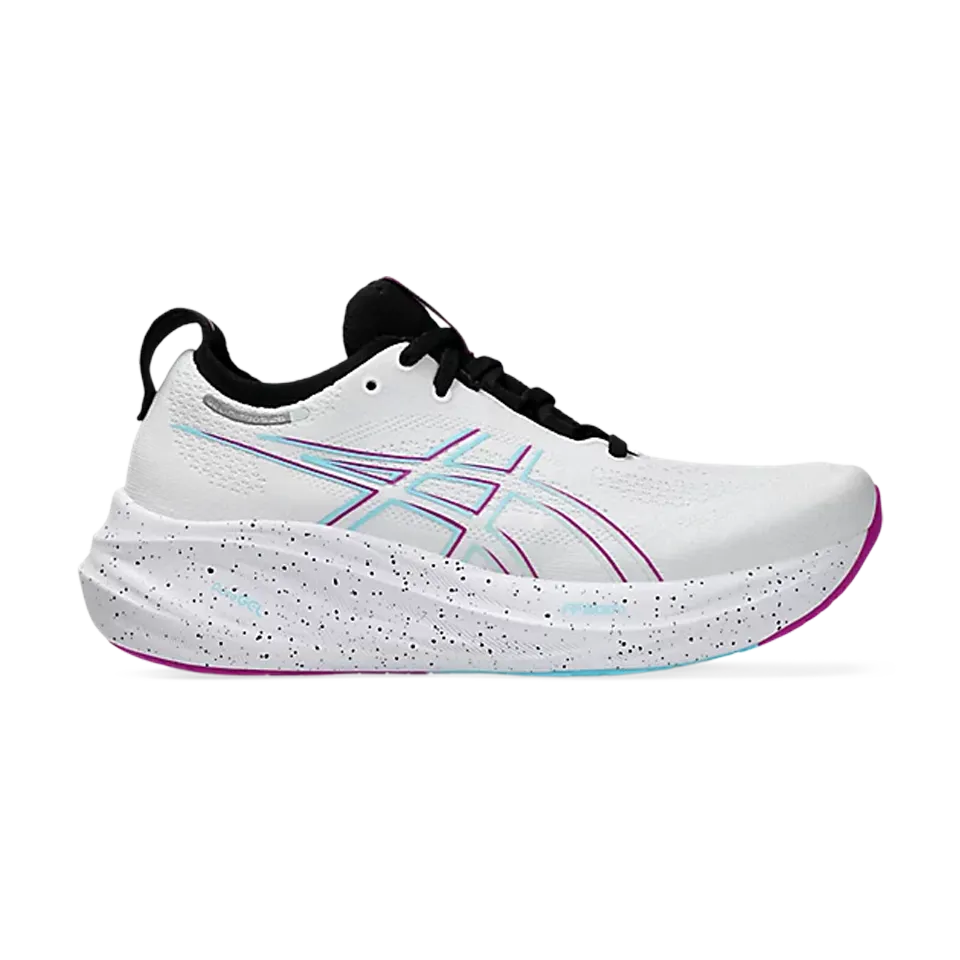 Asics Women's GEL-NIMBUS 26 White/Soothing Sea