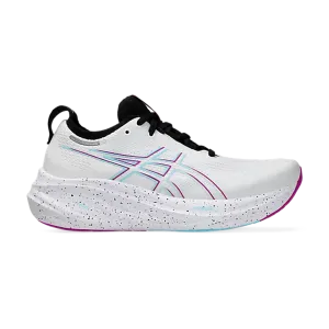 Asics Women's GEL-NIMBUS 26 White/Soothing Sea