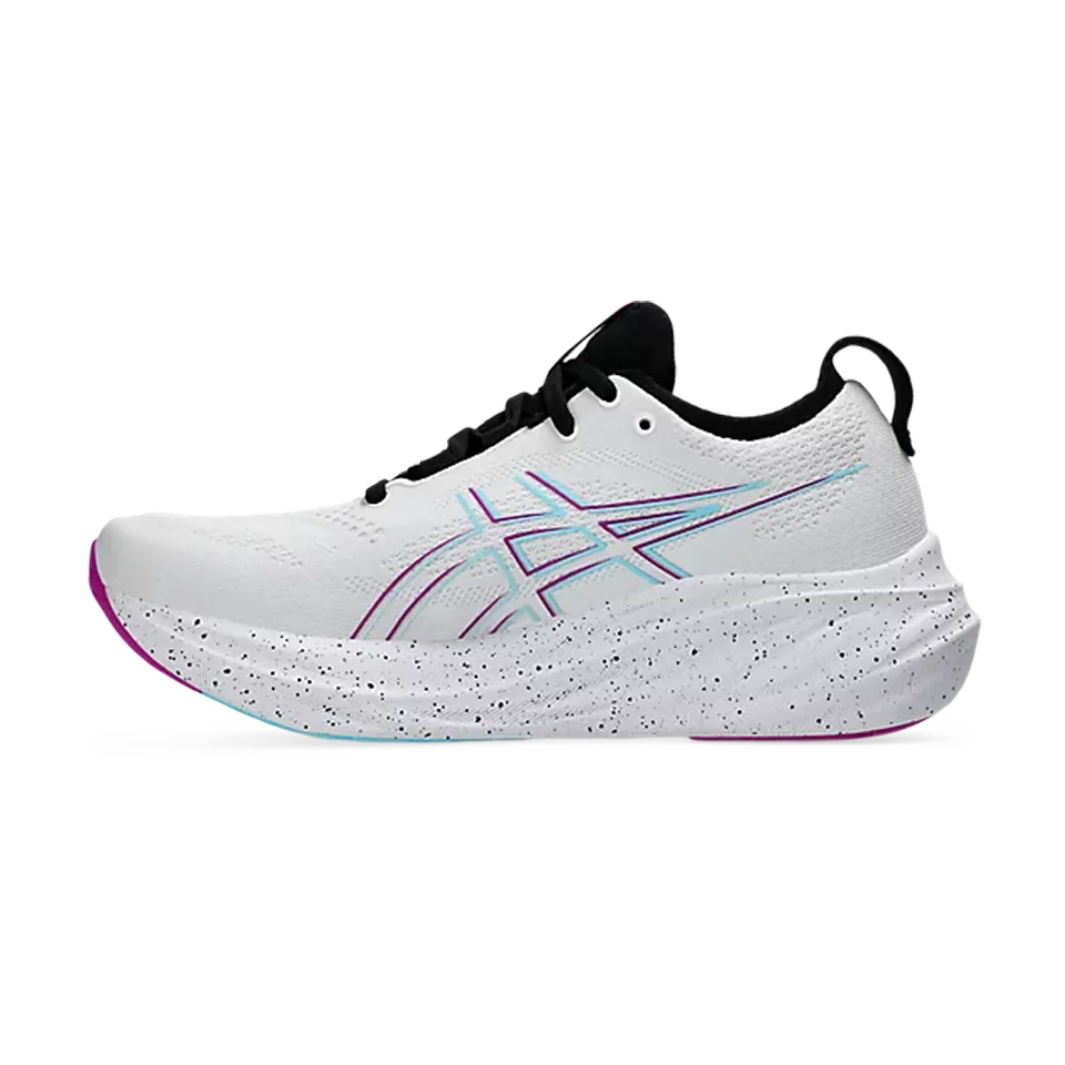 Asics Women's GEL-NIMBUS 26 White/Soothing Sea