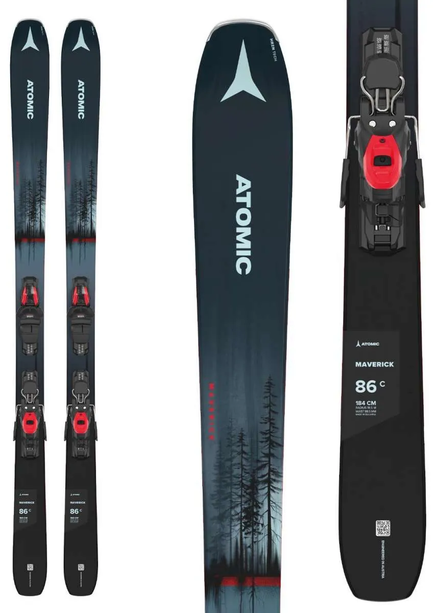 Atomic Maverick 86 C R System Ski With M10 Ski Bindings 2023