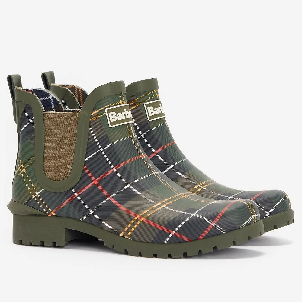 Barbour Wilton Wellington in Classic Tartan