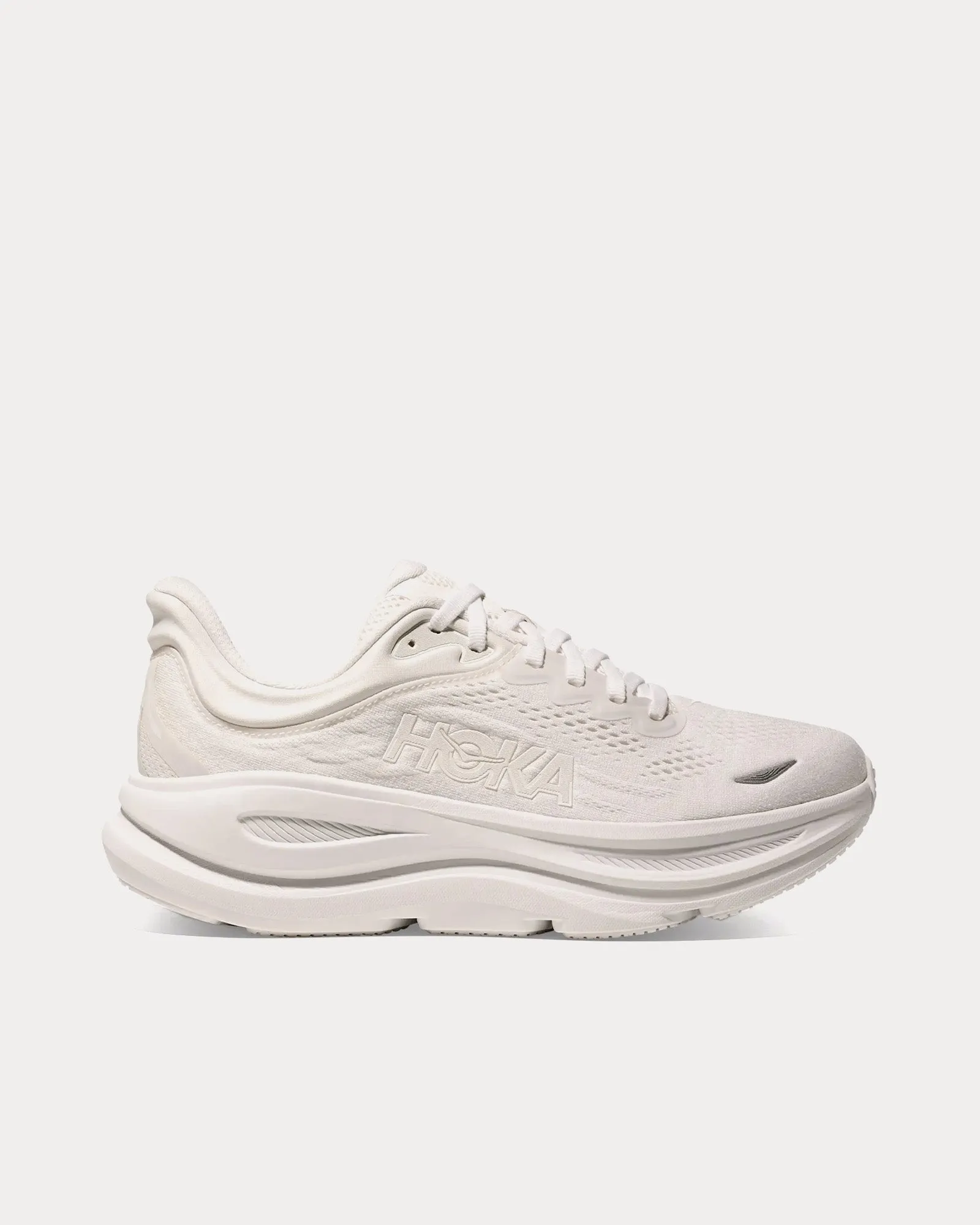 Bondi 9 White / White Running Shoes