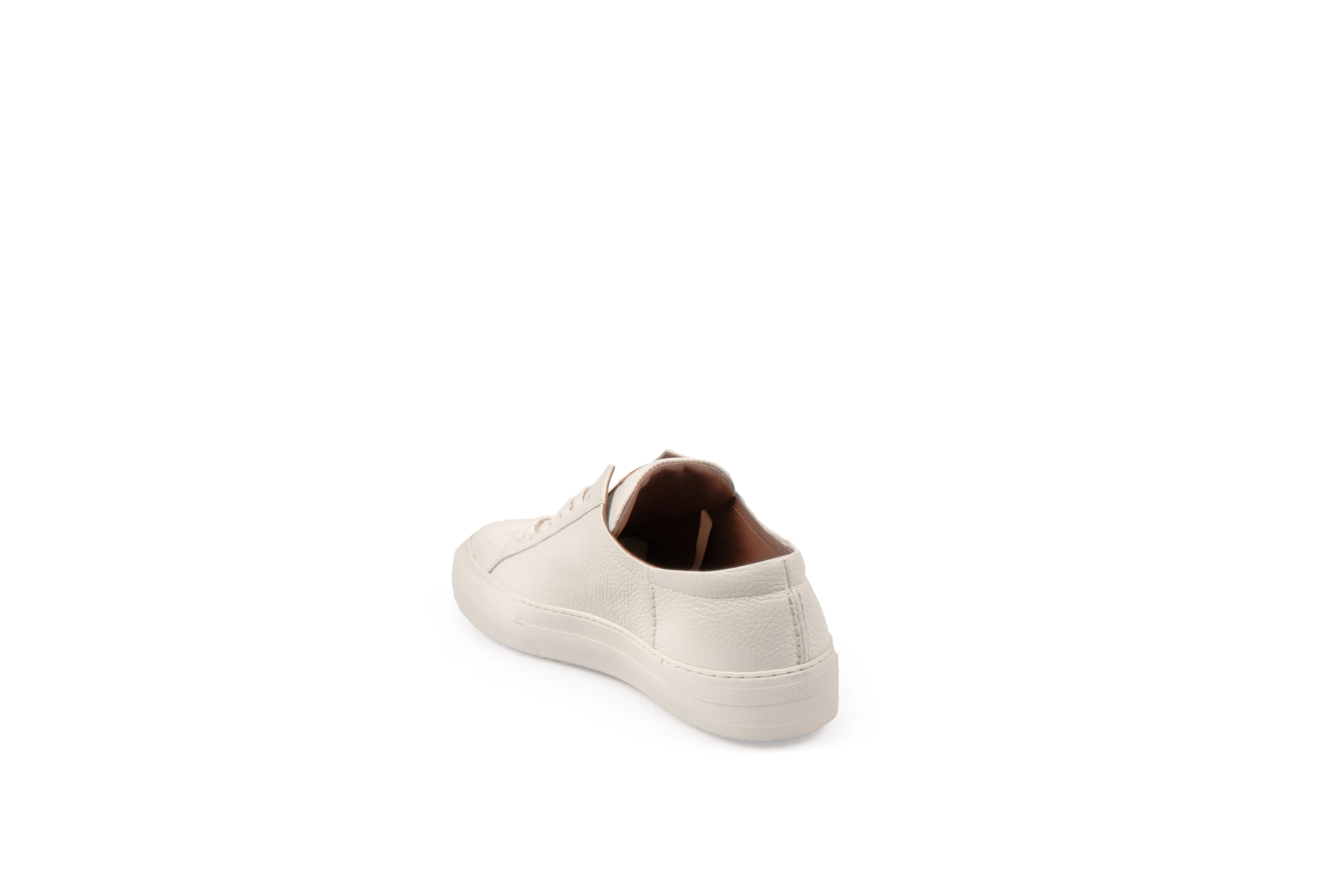 Borg Low Sneaker Cream Vachetta