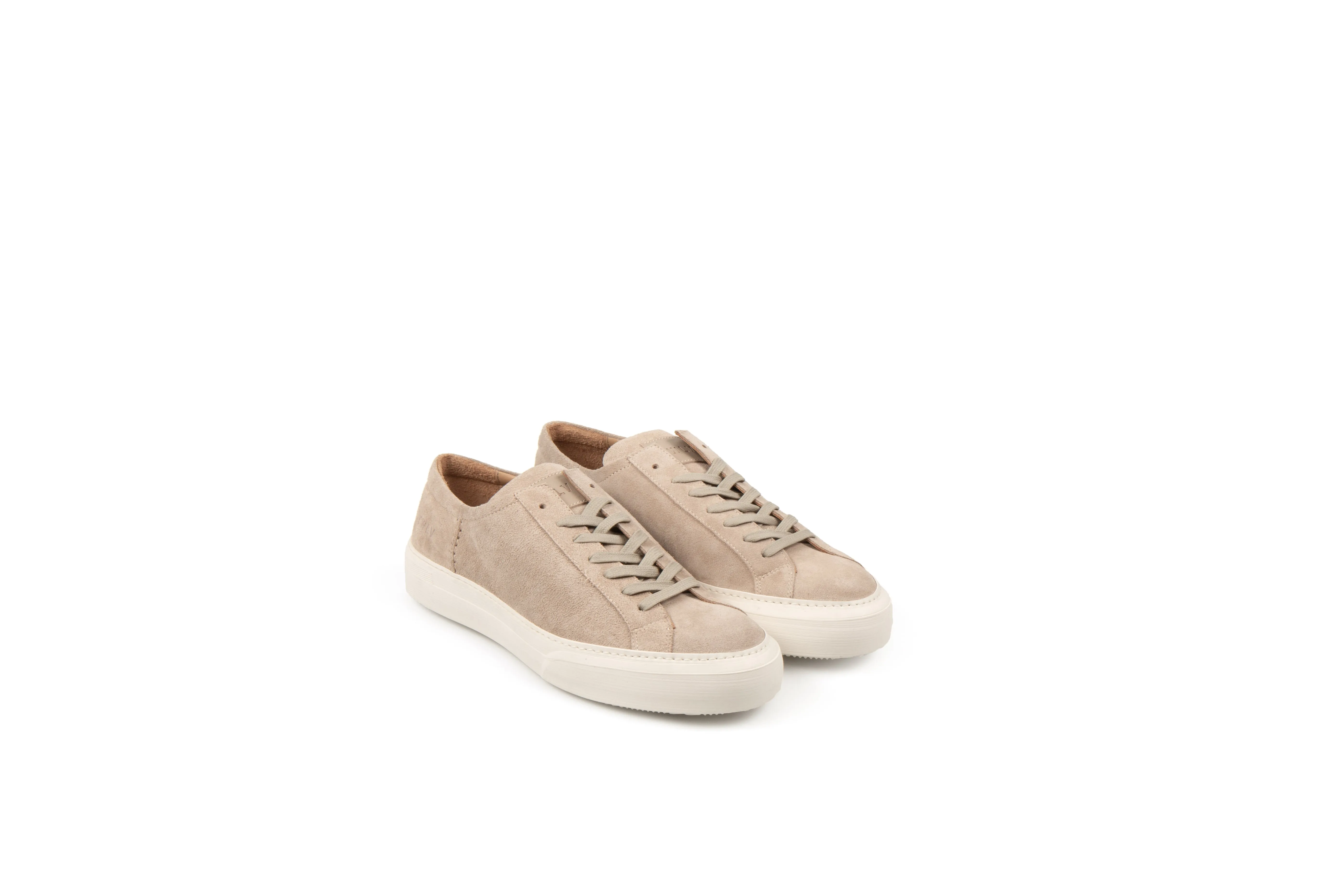 Borg Low Sneaker Sand Suede