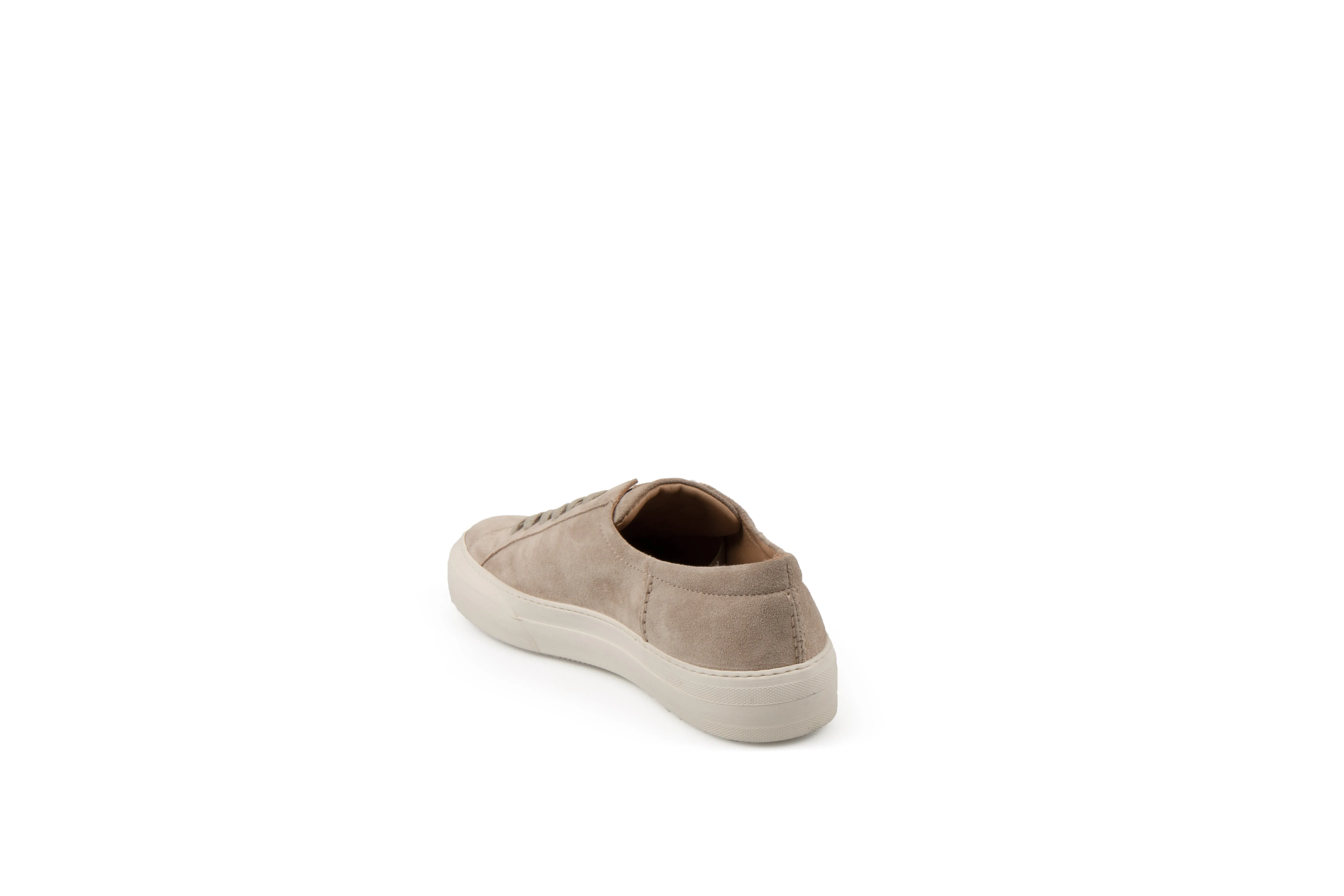 Borg Low Sneaker Sand Suede