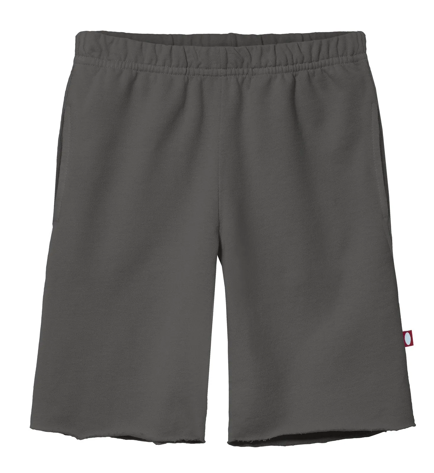 Boys Amazingly Soft Cotton Lightweight Fleece Shorts | Charcoal