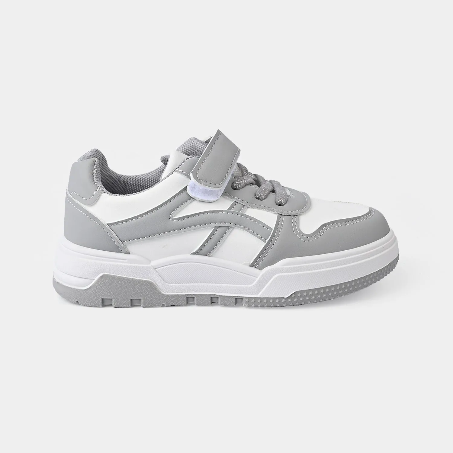 Boys Sneakers YZ-003-Grey/White