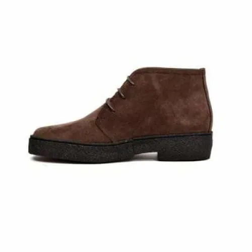 British Walkers Playboy Original Men's Brown Suede High Top