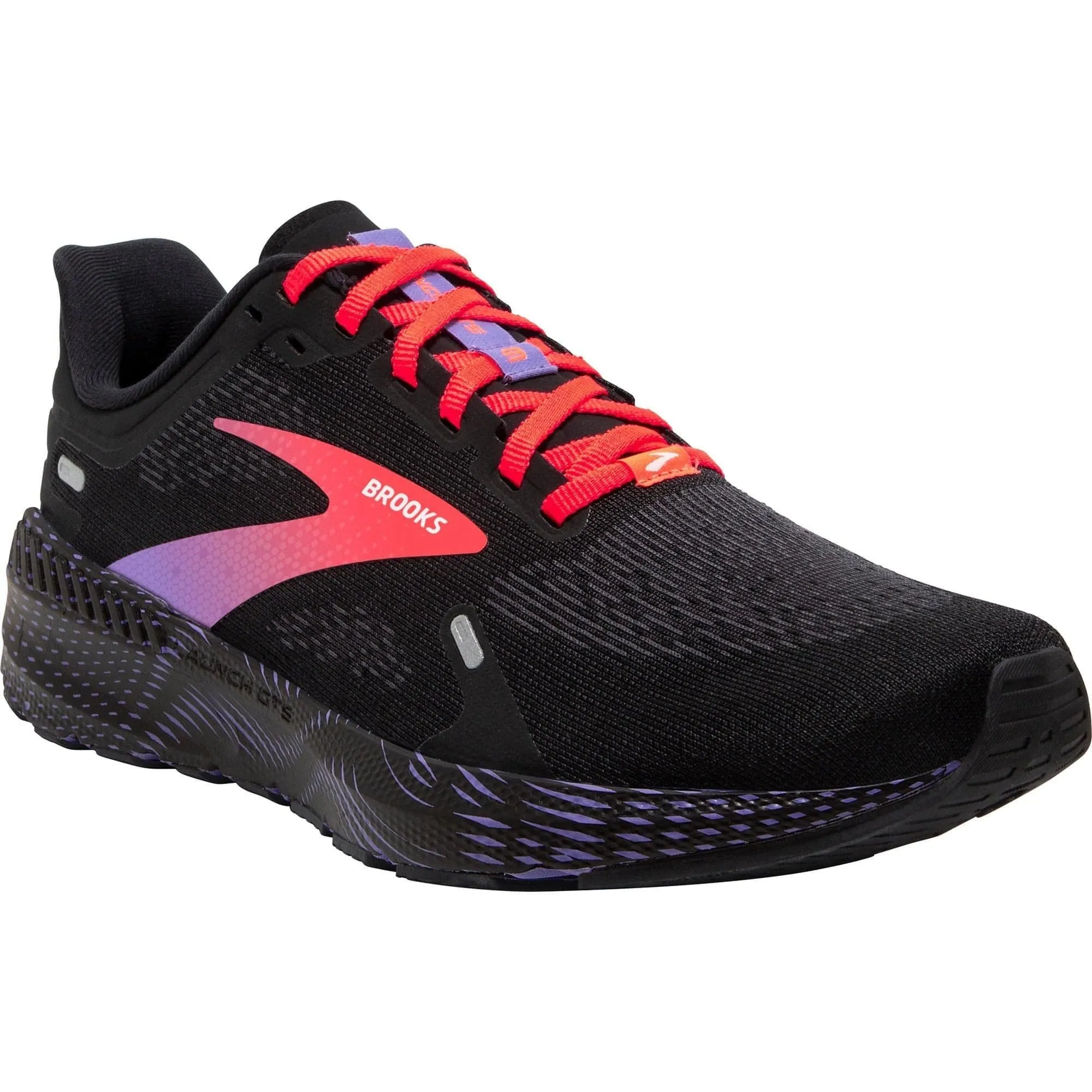 Brooks Launch GTS 9 Womens Running Shoes - Black