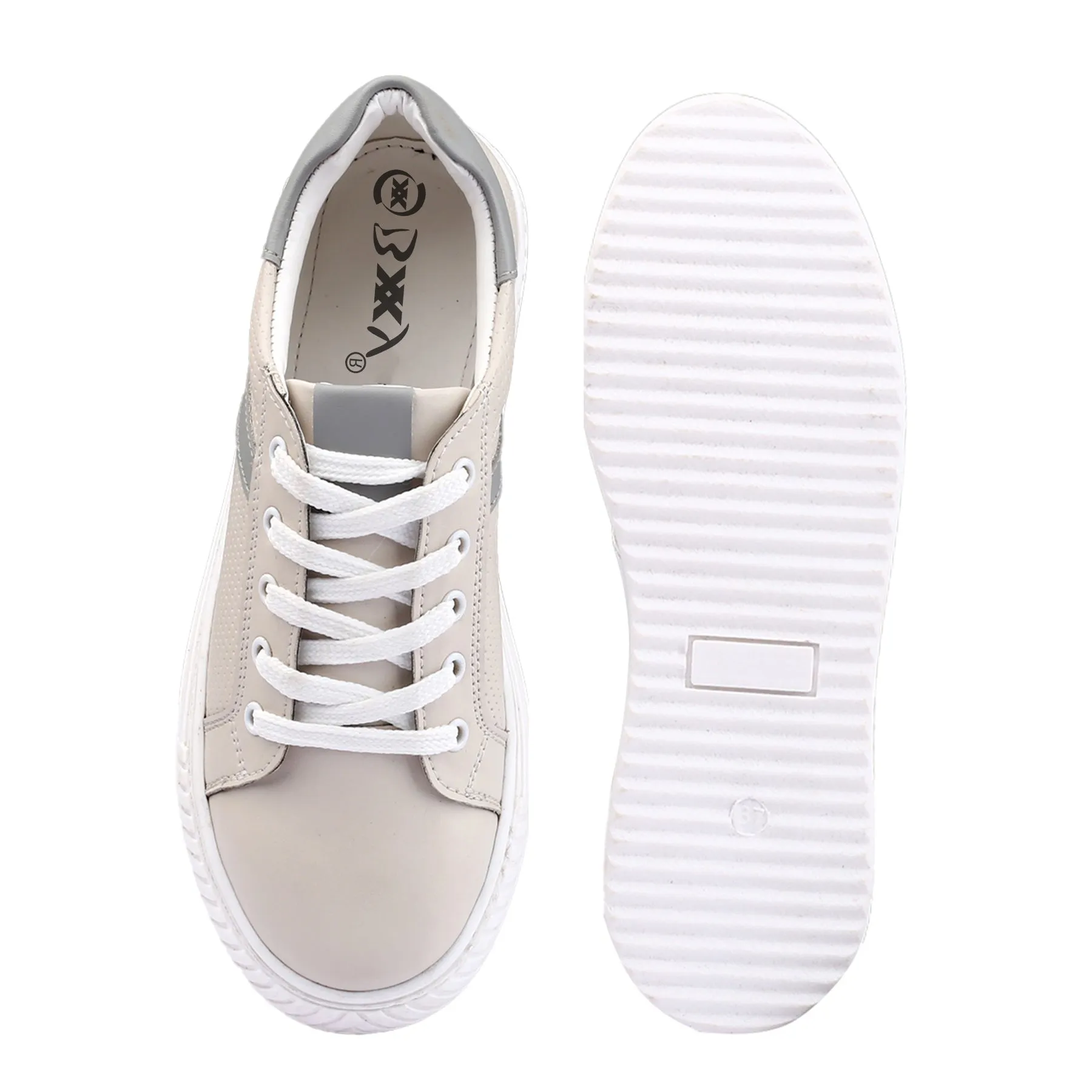 Bxxy Women's Casual Sneaker Lace up Shoes