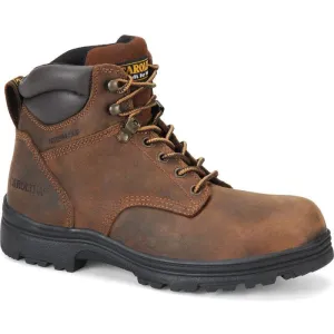 Carolina Men's Engineer 6" Steel Toe WP Slip Resist Work Boot -Brown- CA3526