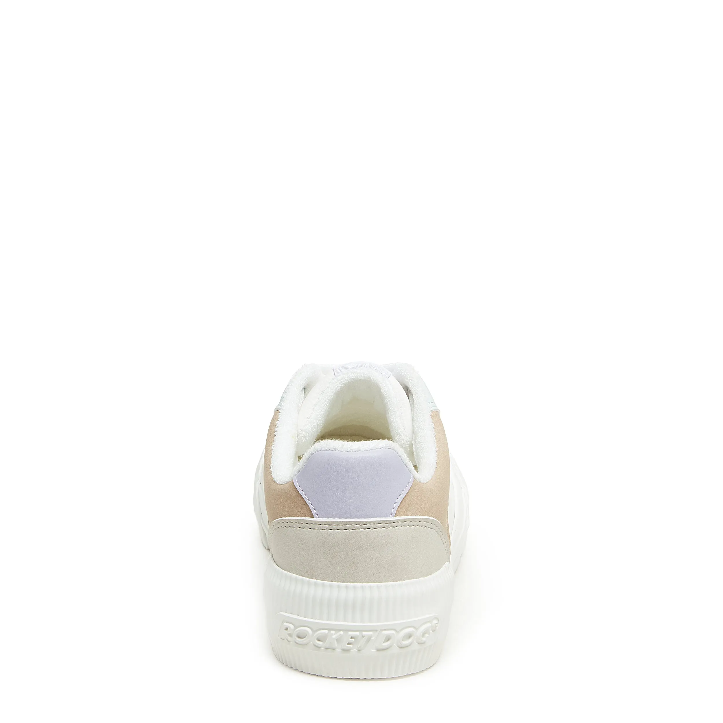 Cheery White Colour Block Trainers