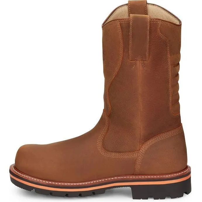 Chippewa Men's Thunderstruck 11" WP Nano Comp Toe Work Boot -Tan- TH1041