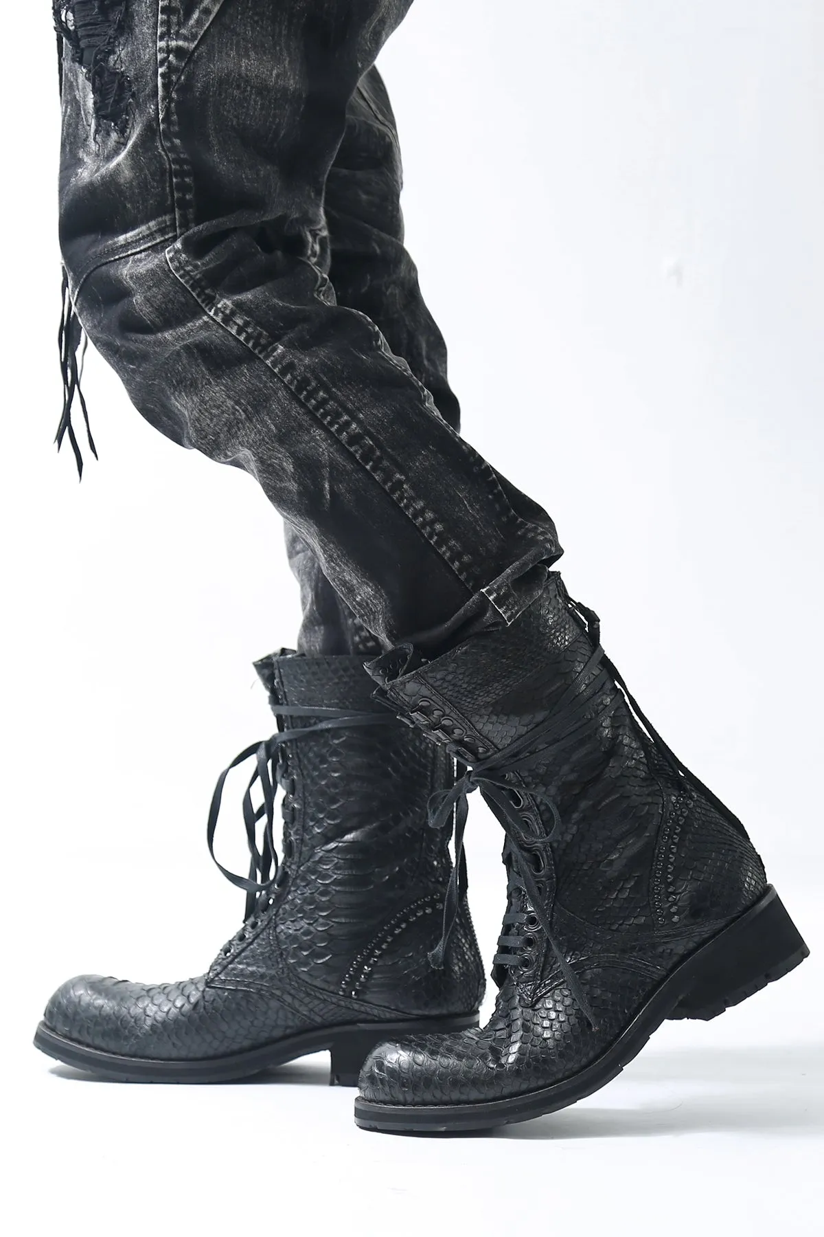 Chrome Boots 10 / Snake