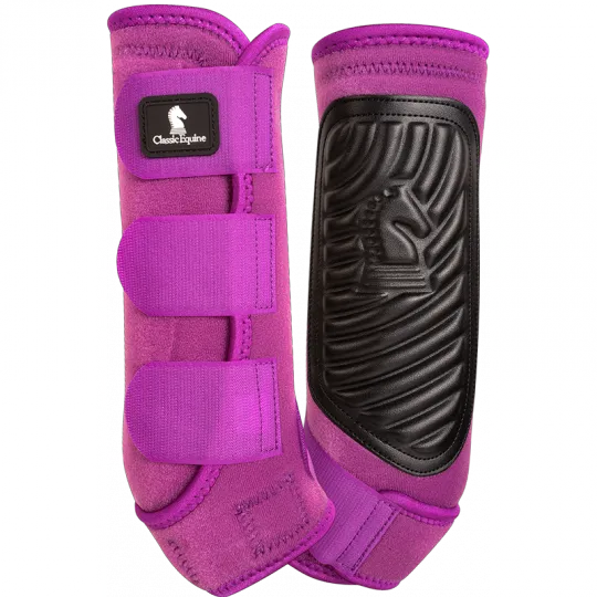 Classic Equine Plum ClassicFit Hind Boots