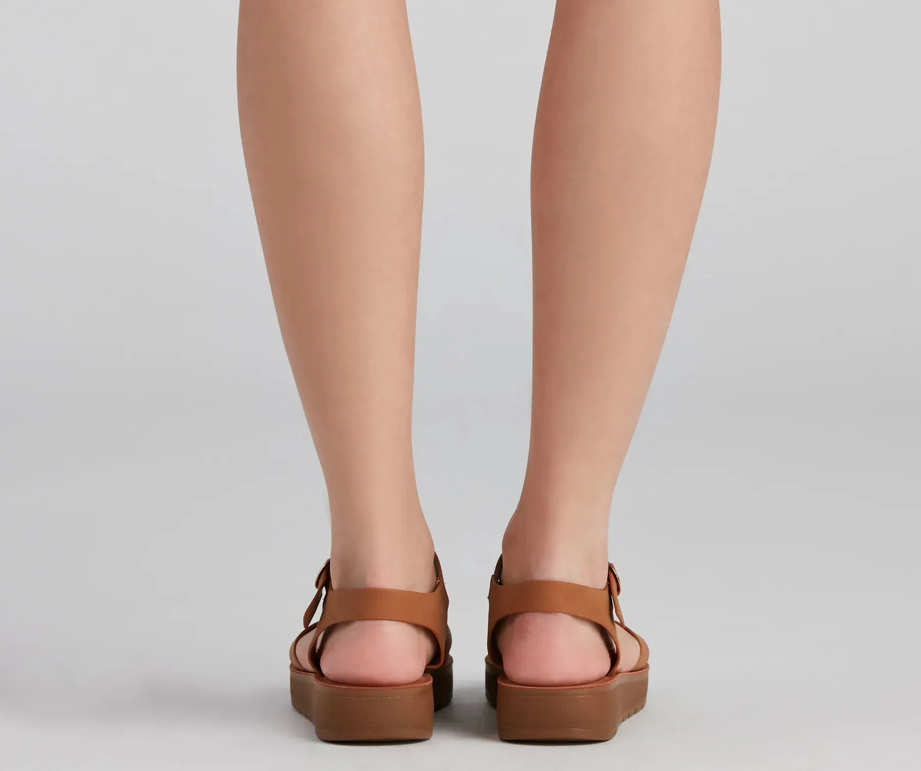 Comfort Level Criss-Cross Sandals