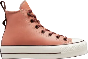 Converse Wmns Chuck Taylor All Star Lift Platform High Terra Blush Sneakers, Pink