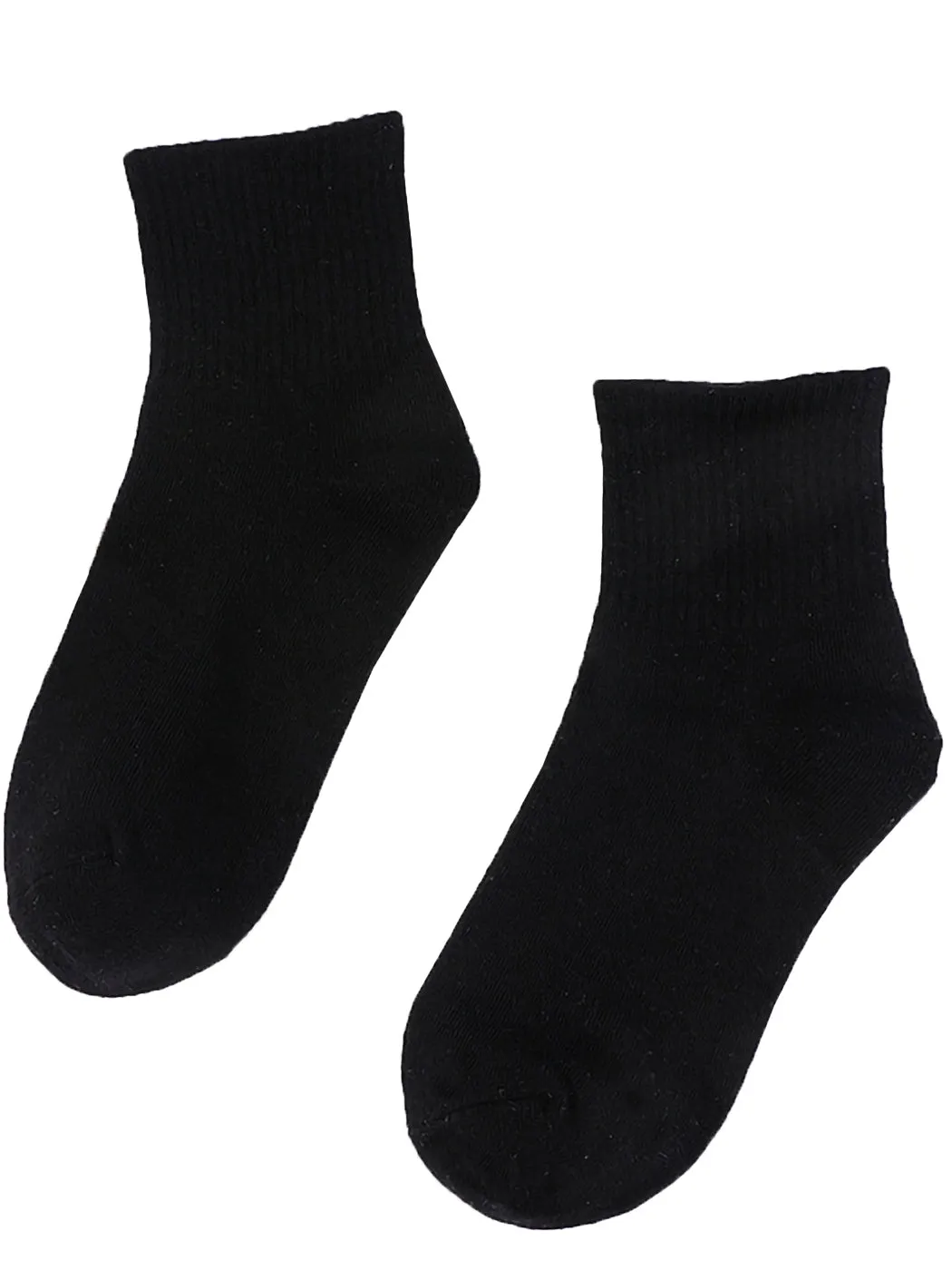 Cotton Solid Casual Everyday Work Sport Socks