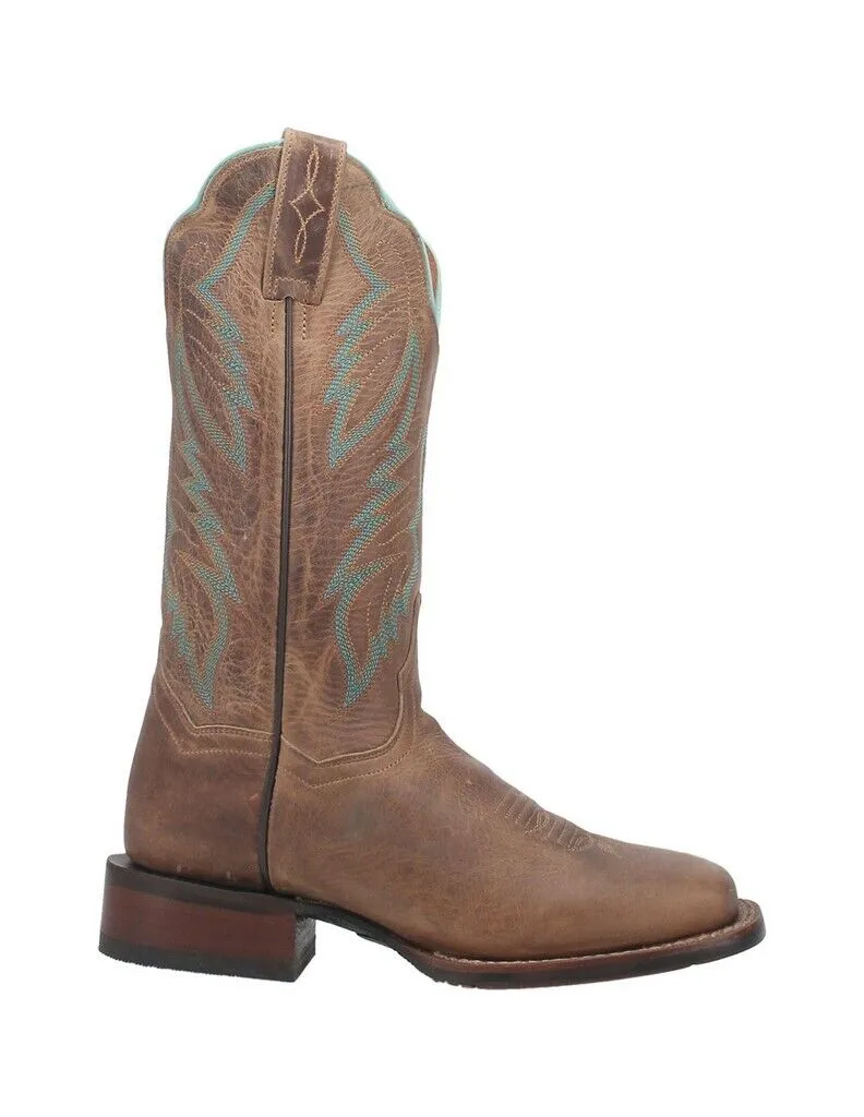 Dan Post Western Boots Womens Kendall Square Toe Tan DP4989