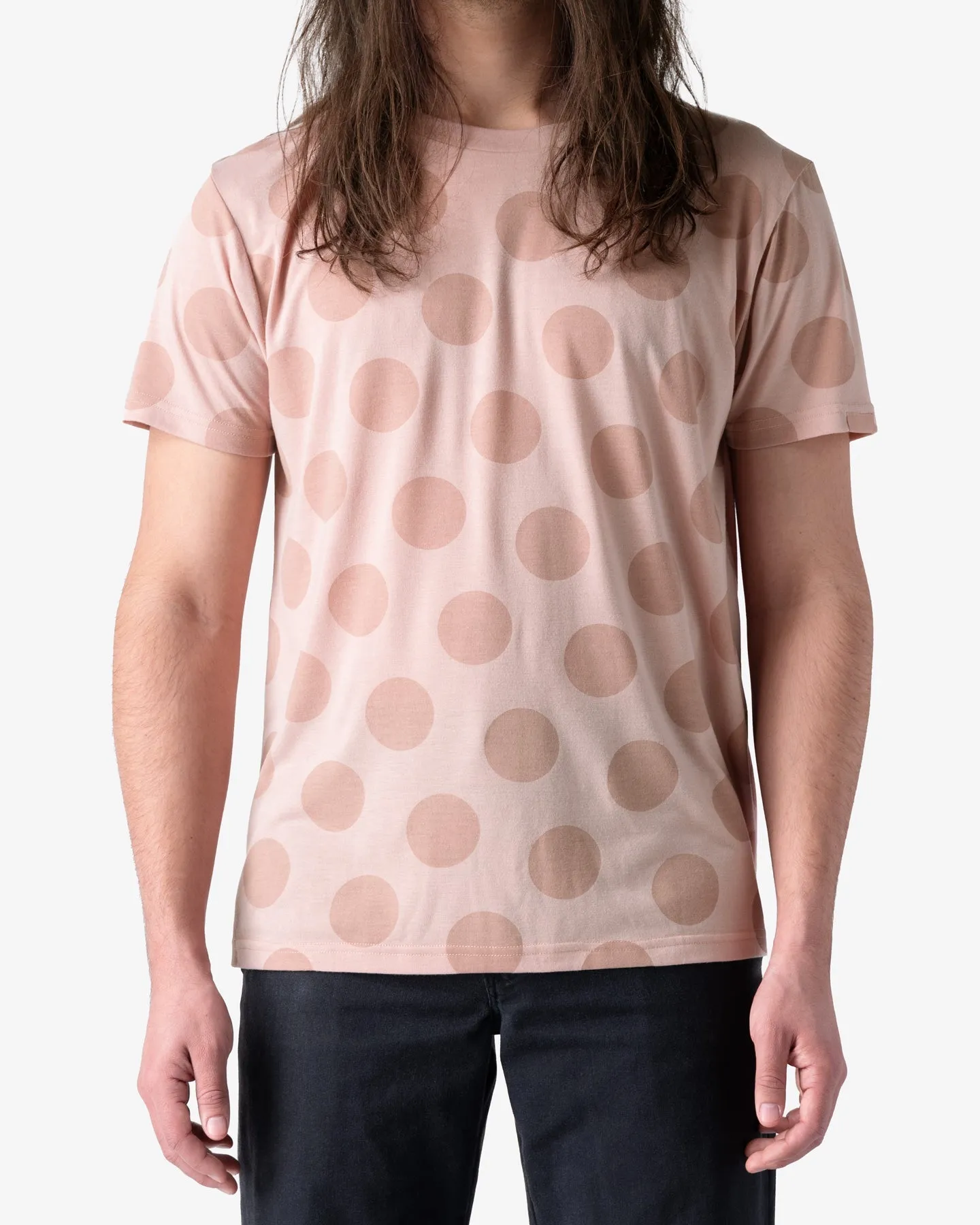 Dirty Pink Polka Dot Tee