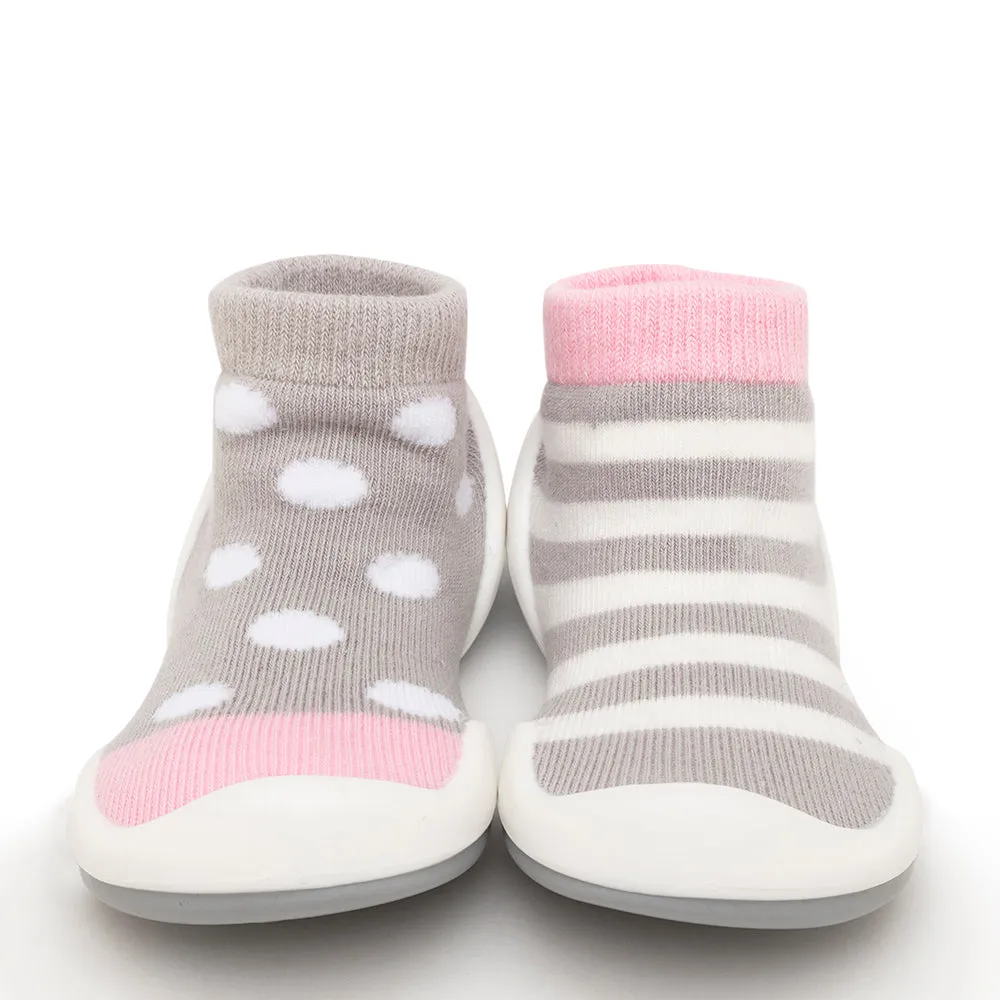 Dots & Stripes - Pink