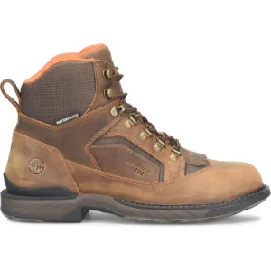 Double H Men's Phantom Rider Brigand 6" Comp Toe WP Lacer Work Boot -Brown- DH5424