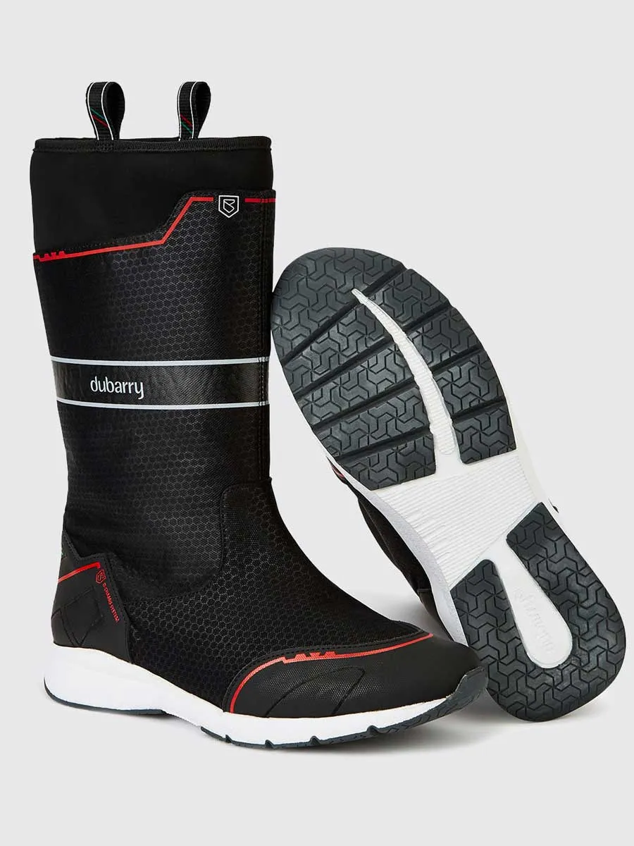 DUBARRY Hobart Lightweight Sailing Boots - Black