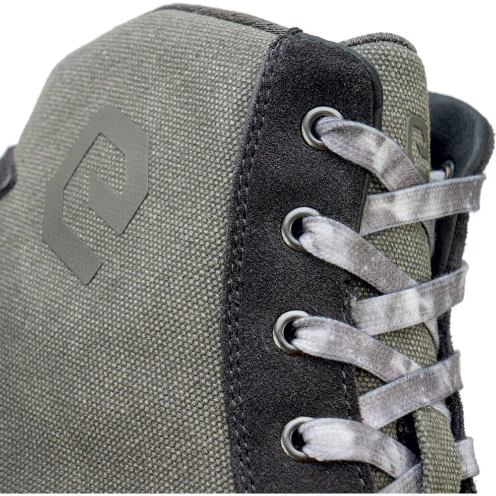 Eleveit Antibes Air Canvas Short Boots Light Grey