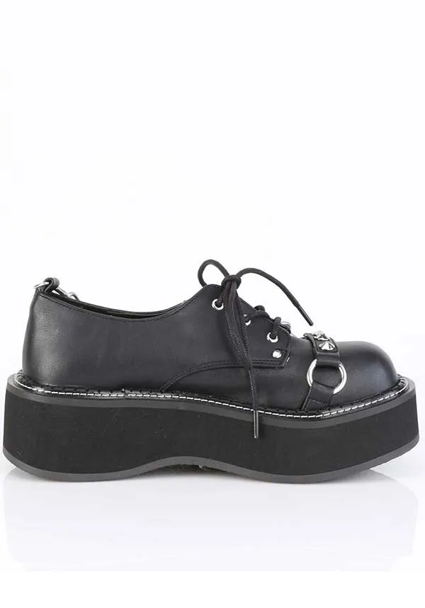 EMILY-32 [Black] | FLATS [PREORDER]