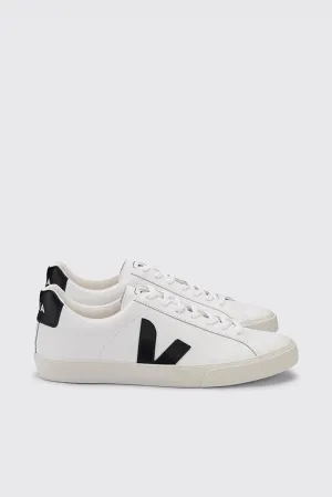 Esplar Low Leather - Extra White / Black