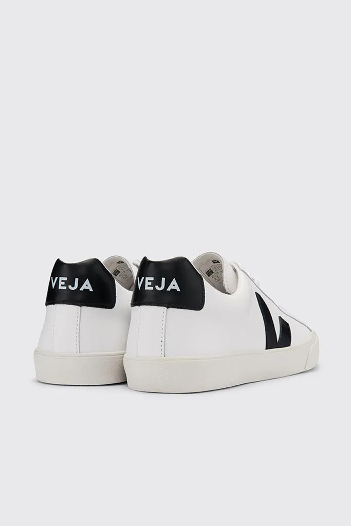 Esplar Low Leather - Extra White / Black